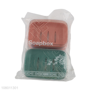 Popular products plastic soap box bathroom storage drain box