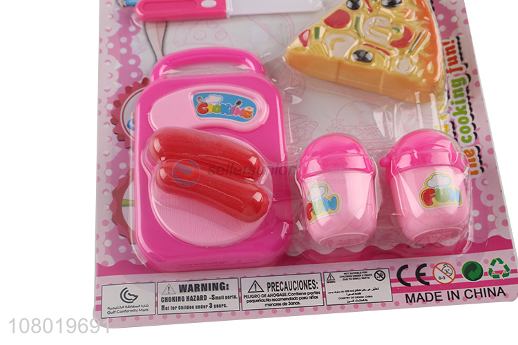 New arrival kitchen toy set pretend play toys plastic food toy