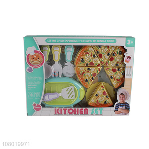 Latest imports kitchen toys pretend play toys cooking utensil pizza toy