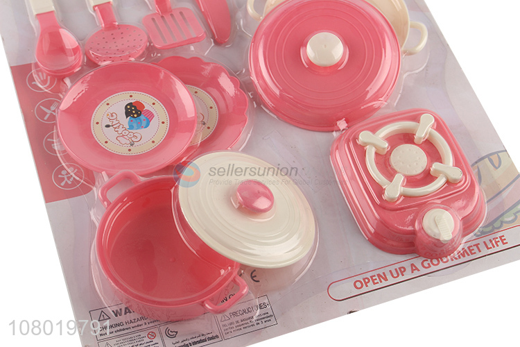 New hot sale kitchen toys pretend play toys gas cooker casserole toy