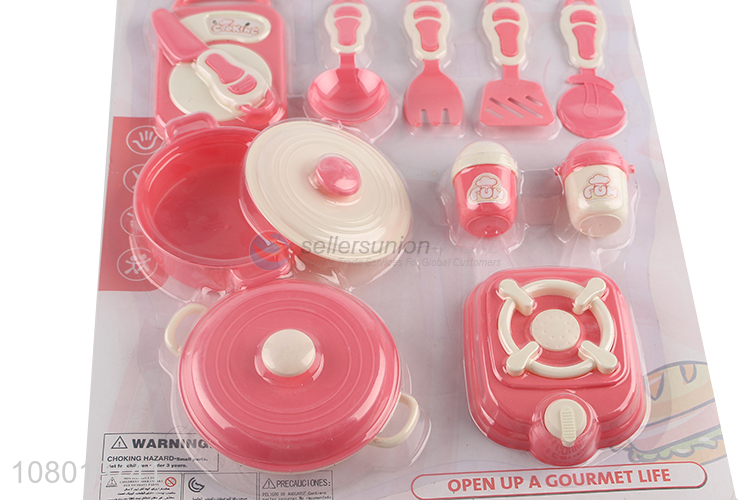 Yiwu market kitchen toys pretend play toys casserole gas cooker toy