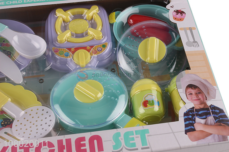 Hot items kitchen toys pretend play toys cookware utensil set toys