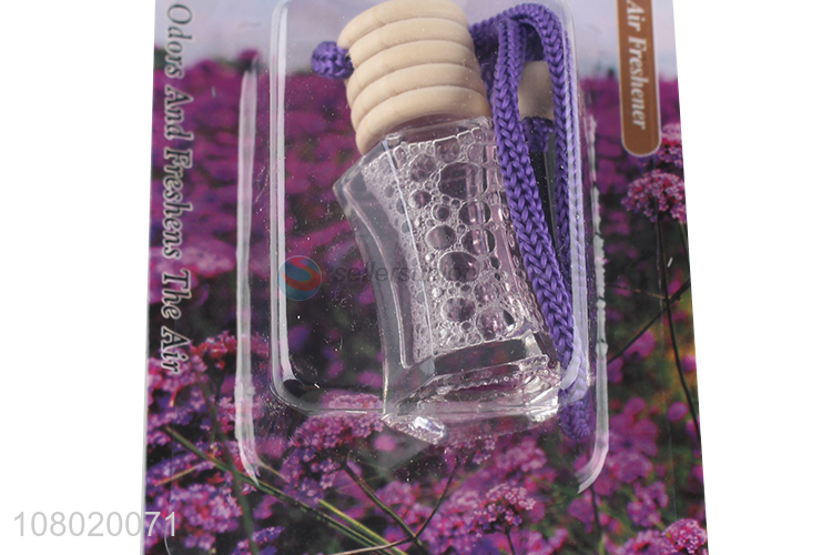 Custom Lavender Scented Air Freshener Hanging Car Perfume