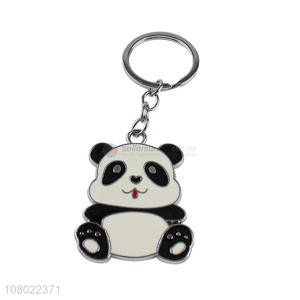 Online wholesale cute cartoon zinc alloy  <em>key</em> ring panda <em>key</em> <em>chain</em>