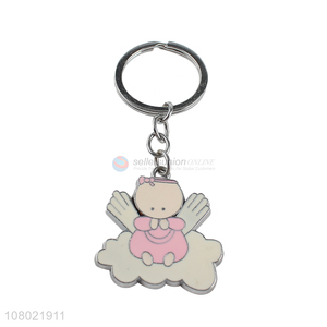 Hot selling customized zinc alloy key chains keyring keychains for women