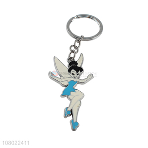 High quality <em>key</em> ring cartoon metal keychains cute fairy <em>key</em> <em>chain</em>