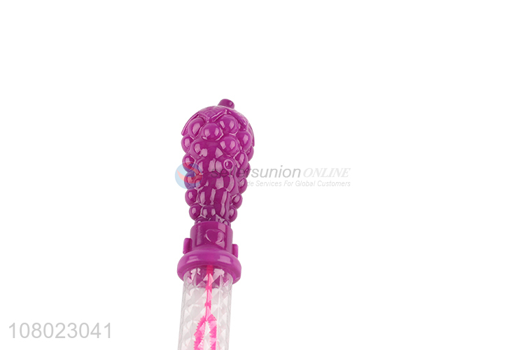 Yiwu wholesale plastic bubble wand cartoon bubble blowing toy