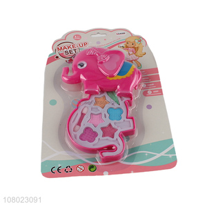Hot selling creative turn cover elephant cosmetic toys for girls