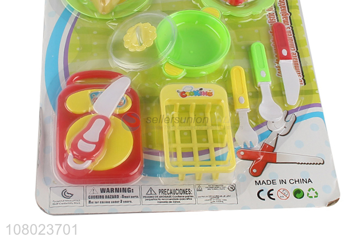 Popular products plastic kids educational toys kitchen toys