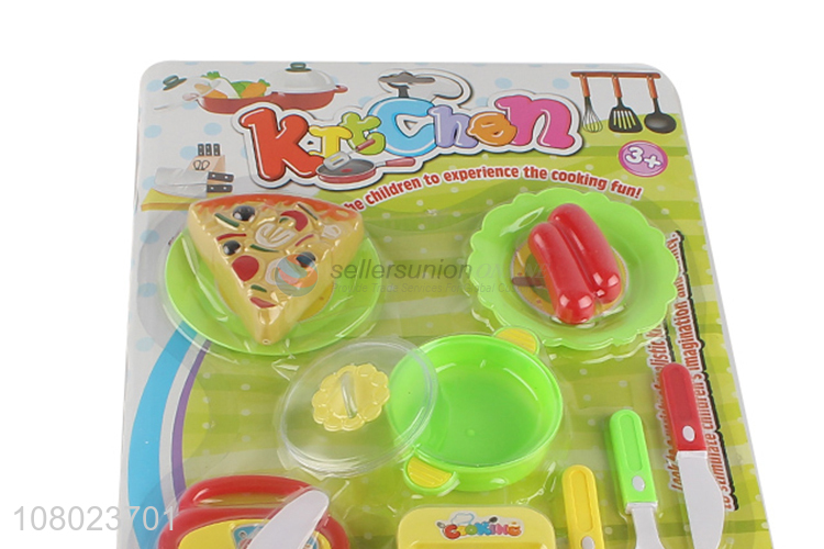 Popular products plastic kids educational toys kitchen toys