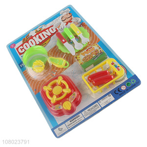 New style eco-friendly kitchen cooking toys educational toys