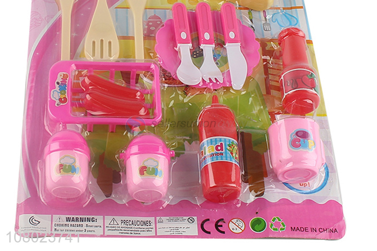 Wholesale from china plastic pretend play kitchen toys for gifts