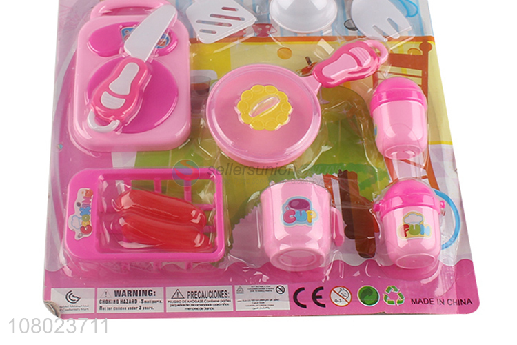 Good quality safety eco-friendly cooking kitchen toys for children