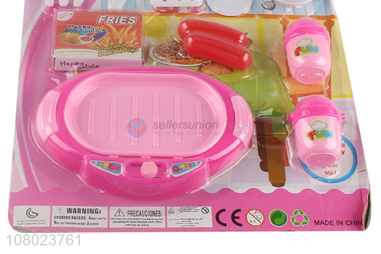 Factory direct sale educational pretend play set kitchen toys