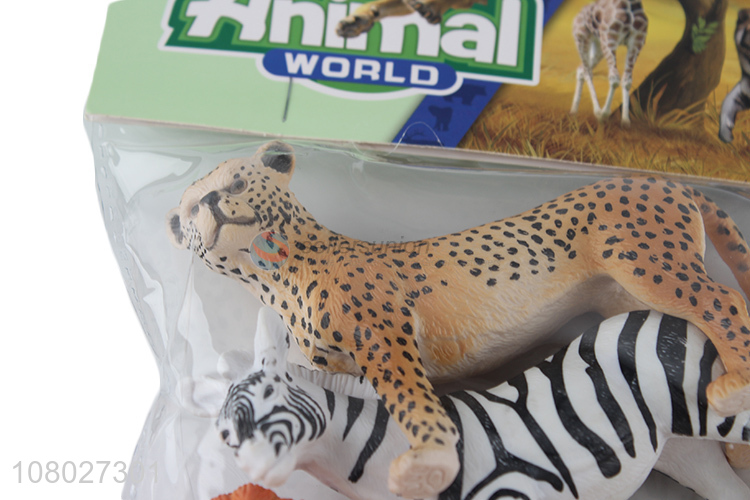 Factory direct sale inch wild animal model toy set