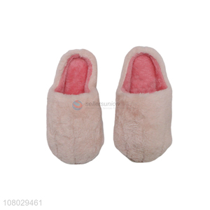 China products women winter warm plush slipper ladies indoor slippers