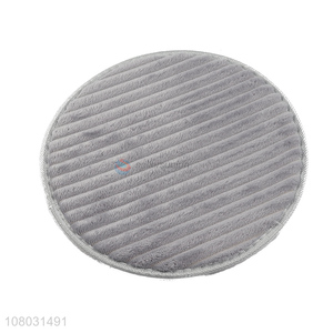 New arrival grey round soft cushion for home and office