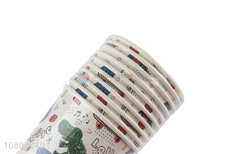 Cartoon Printing Disposable Paper Cup For Party