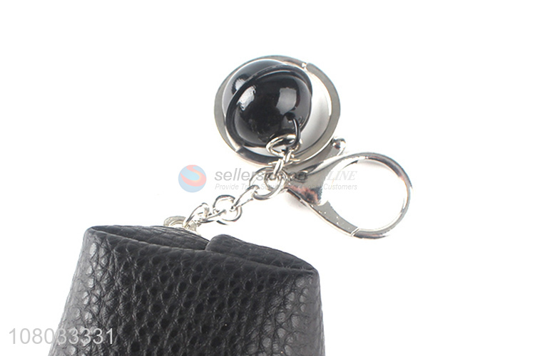 Best seller black simple portable keychain pendant