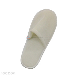 Factory supply universal disposable slipper unisex closed toe hotel slipper