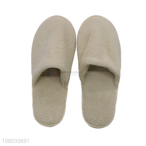 Hot items disposable household slippers cosy terry travel guest slippers