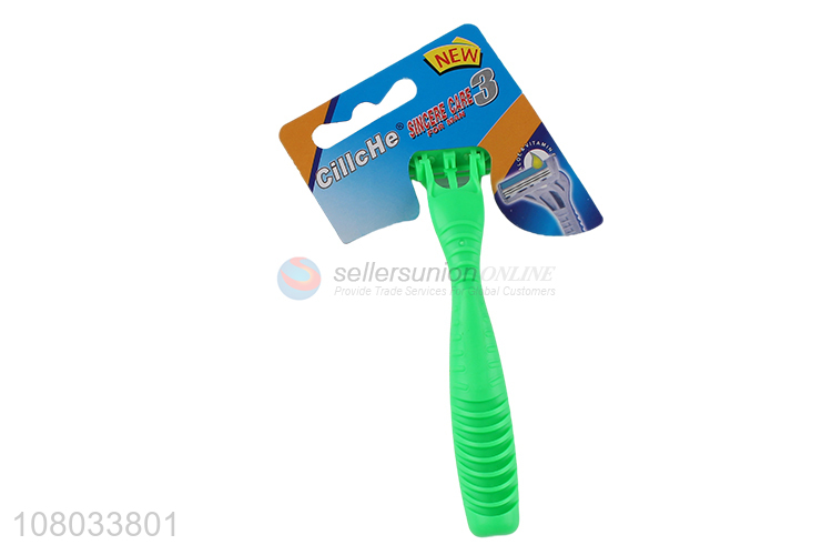 Online wholesale professional 3 blades disposable razors men's razors