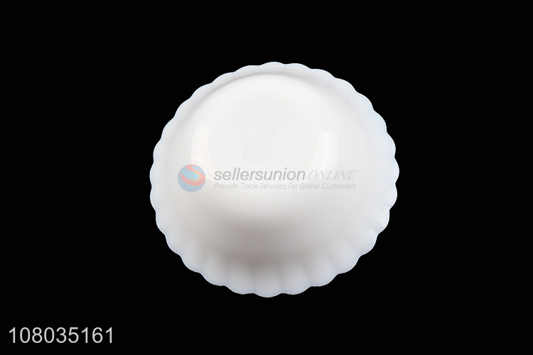 New arrival white home hotel soup bowl for table decoration