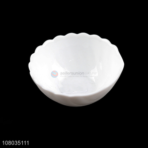 China products white household glass bowl sauce bowl