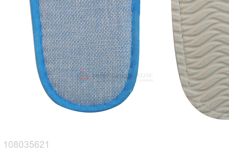 China market blue sandals hotel disposable slippers