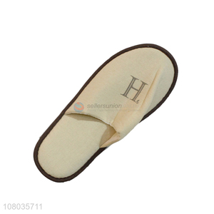 Good price white slippers hotel disposable slippers wholesale