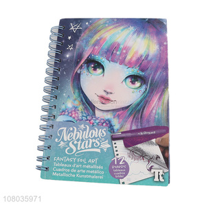 High quality creative cartoon notebook student hand-painted book