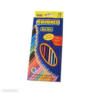 High Quality 12 Colors Pencils Set For Children