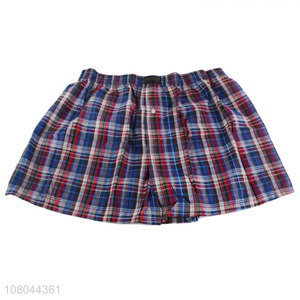 Yiwu wholesale plaid shorts household pajamas for men