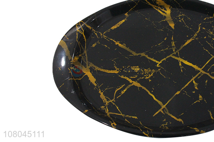 Best Sale Marbling Melamine Tray Fashion Coffee Tray