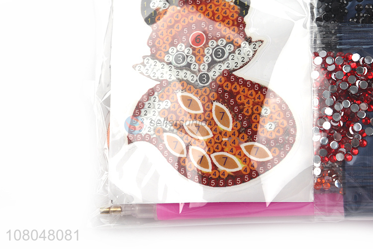 High quality creative DIY bag pendant diamond fox keychain