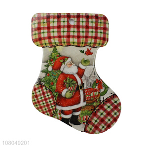 Christmas Stocking Shape <em>Pot</em> <em>Pad</em> Ceramic Placemat