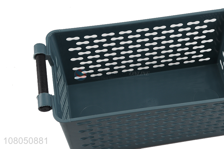 Top Quality Multipurpose Plastic Storage Basket With Handle
