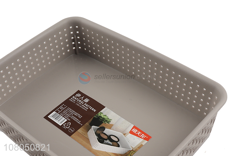 Good Quality Multipurpose Plastic Storage Basket For Household