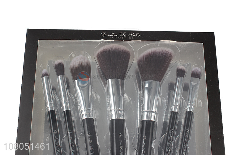 High quality 7pcs makeup brushes set foundation powder blending blush brush