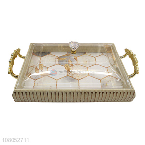 High Quality Serving Trays Fashion Storage Tray With Handle