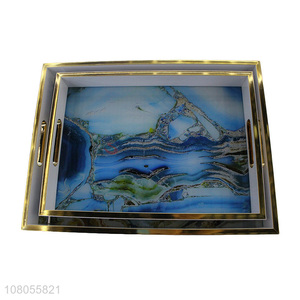 High quality  rectangular high-end food serving tray for sale