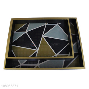 Online wholesale decorative breakfast serving tray for sale