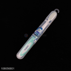 Yiwu wholesale plastic portable travel toothbrush