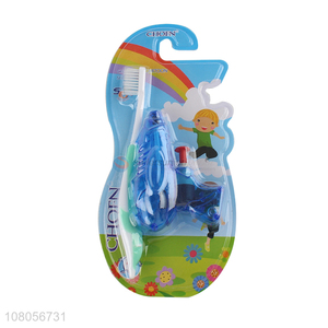Good quality plastic portable household children toothbrush