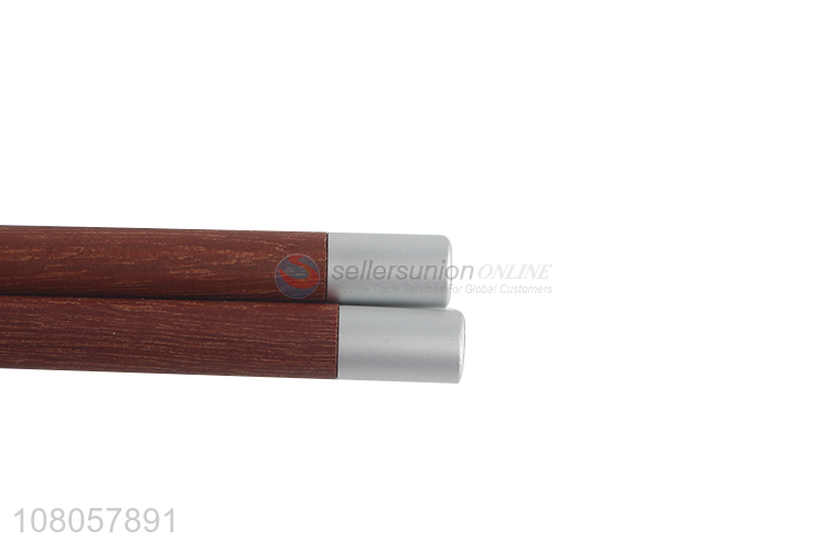 New hot sale heat resistant stainless steel wooden chopsticks