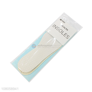 Factory wholesale white latex insoles deodorant insoles