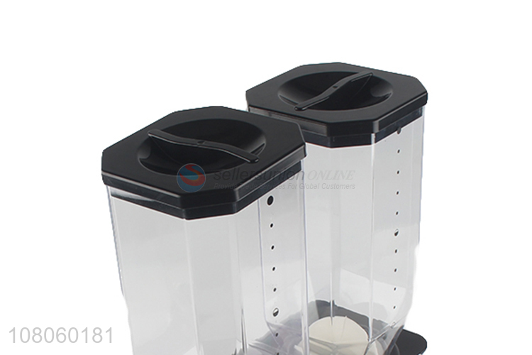 Yiwu supplier black double barrel kitchen cereal machine 1.5 liters