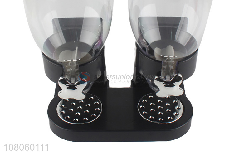 Low price wholesale black double barrel cereal machine