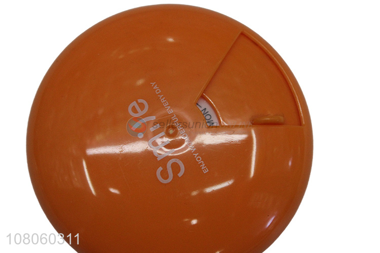 New arrival orange round portable pill box for sale