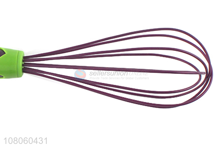 New arrival purple eggplant creative kitchen egg whisk